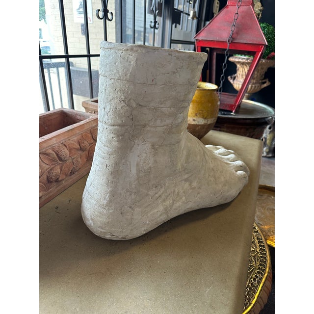 Late 19th Century Grand Tour Plaster Model of a Foot For Sale In Dallas - Image 6 of 9