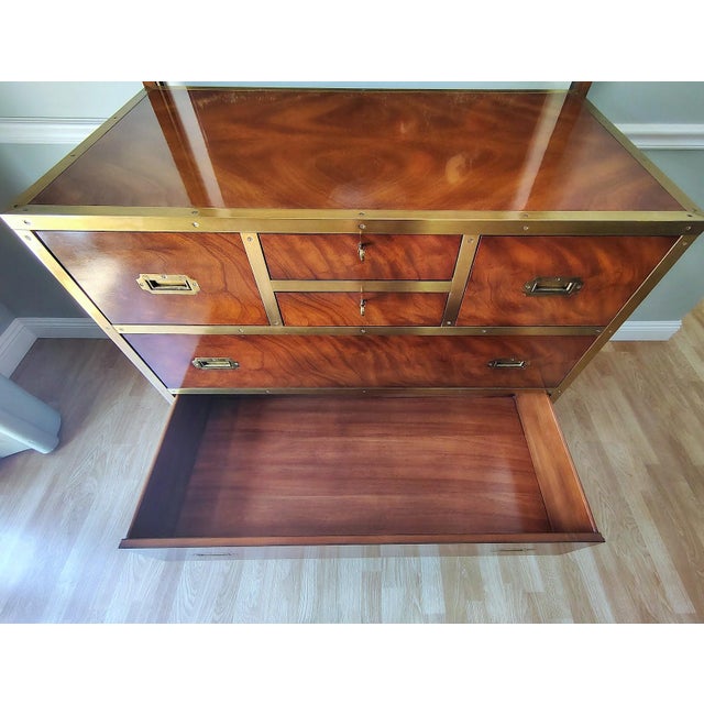 1990s Ralph Lauren Campaign Chest of Drawers For Sale - Image 13 of 16