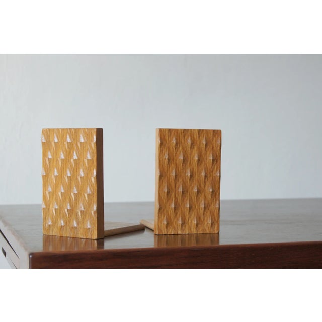 Mid-Century Modern Mid-Century Wooden Bookends, 1960s, Set of 2 For Sale - Image 3 of 5
