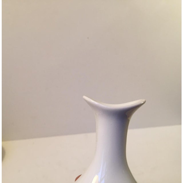 1950s Mid-Century Blanc de Chine Vase by Gunnar Nylund, 1954 For Sale - Image 5 of 9