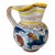 Small Italian Majolica Ricco Deruta Pitcher or Creamer For Sale