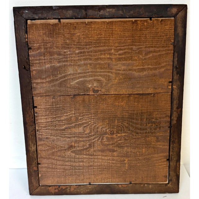 Period Oak Framed Black & White Engraving of Gen. Robert E. Lee, by J.A. O’Neill For Sale - Image 4 of 12