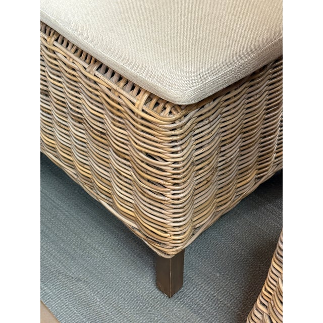 Restoration Hardware Provence High-Back Outdoor Dining Side Chairs, Set of Six For Sale - Image 9 of 14