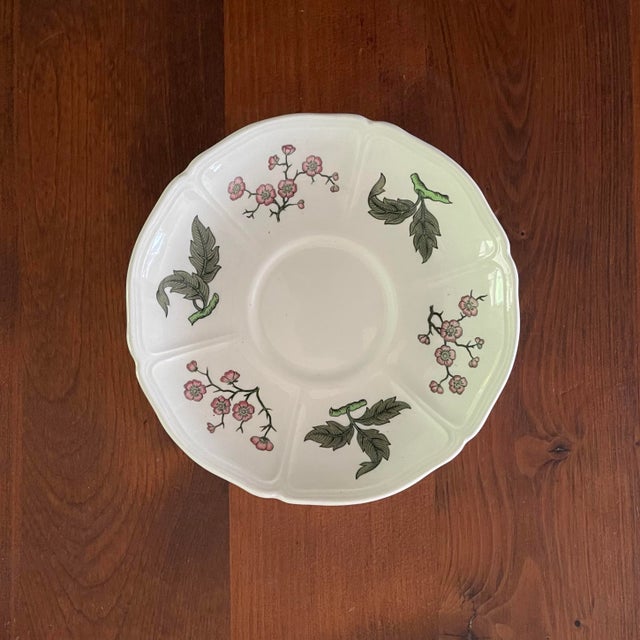 Early 20th Century Floral Curated Decorative Plates- Set of 10 For Sale In Jacksonville, FL - Image 6 of 12