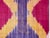 Vibrant Silk Ikat Framed Collection – Bohemian Luxury Textile Art (Set of 4) For Sale - Image 9 of 15