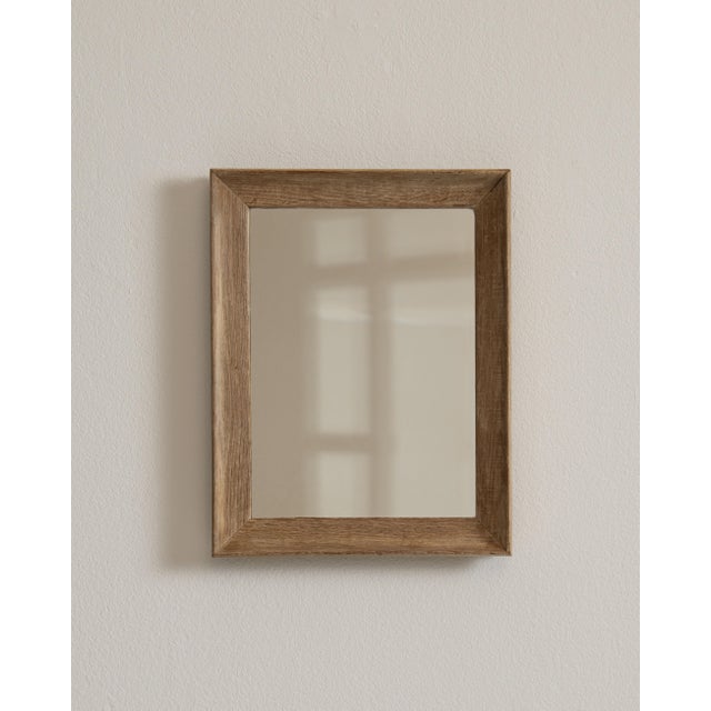 19th Century French Tan Oak Mirror For Sale - Image 12 of 15