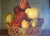Paint 1830s American Empire Basket of Fruit and Apples Still Life Oil Painting For Sale - Image 7 of 11