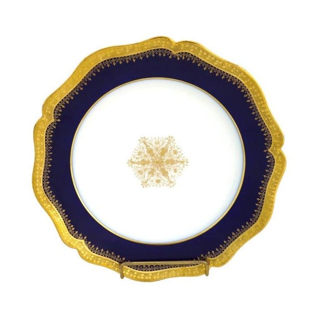 This exquisite set comprises of ten antique French Limoges porcelain soup bowls, dating to approximately 1900. Each bowl...