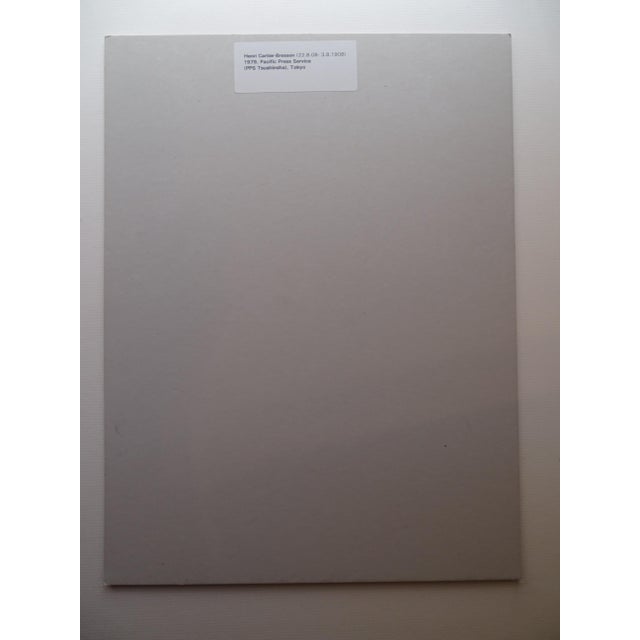 Henri Cartier-Bresson, Alberto Giacometti, Rue dAlésia, 1961, Photolithograph For Sale - Image 6 of 7
