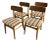 1960s Danish Teak & Oak Dining Chairs - Set of 4 For Sale