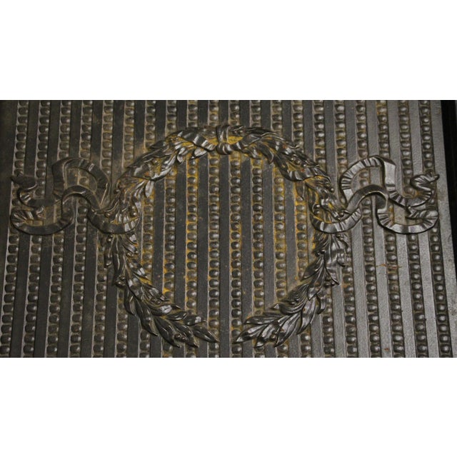 Beaded Wreath Iron Coffee Table For Sale - Image 4 of 5