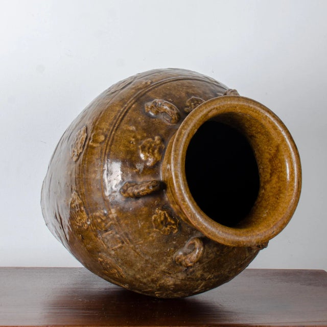 17th Century Martaban Storage Jar For Sale - Image 11 of 13