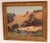 Impressionist California landscape painting by Oliver Milburn (1883-1932). Painting dated 1927. Oil on canvas. Impasto...