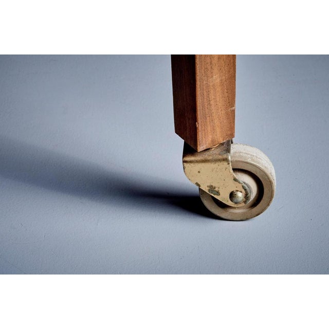 Side Table on Castors by Wilhelm Renz, 1960s For Sale - Image 6 of 8
