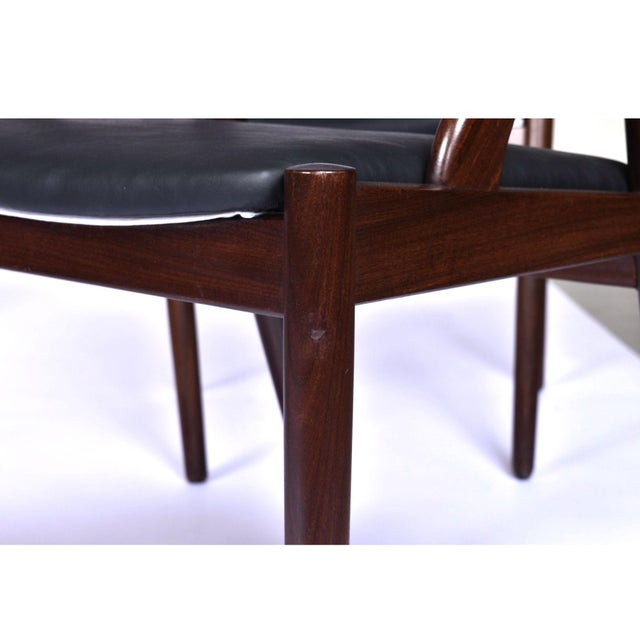 8 Kai Kristiansen #31 Danish Rosewood Dining Chairs For Sale - Image 16 of 17