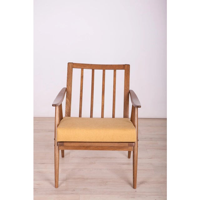 Yellow Armchair from TON, 1960s For Sale - Image 8 of 12