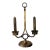 Mid 20th Century Brass Spring Loaded Candlestick For Sale