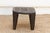 Slate Gray Painted Nupe Stool For Sale - Image 4 of 7