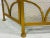 Gold Vintage Iron Tri-Fold Fireplace Spark Screen For Sale - Image 8 of 11