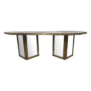 Vintage Dining Table by Romeo Rega, 1970s For Sale