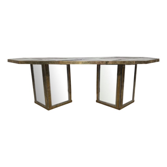 Vintage Dining Table by Romeo Rega, 1970s For Sale