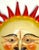 Monumental Signed Sergio Bustamante "Un Hombre con Bigote" Smiling Sun Sculpture For Sale - Image 14 of 18