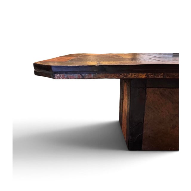 Mid-Century Modern Brutalist South African Stone Coffee Table by Paul Kingma, 1970 For Sale - Image 3 of 7