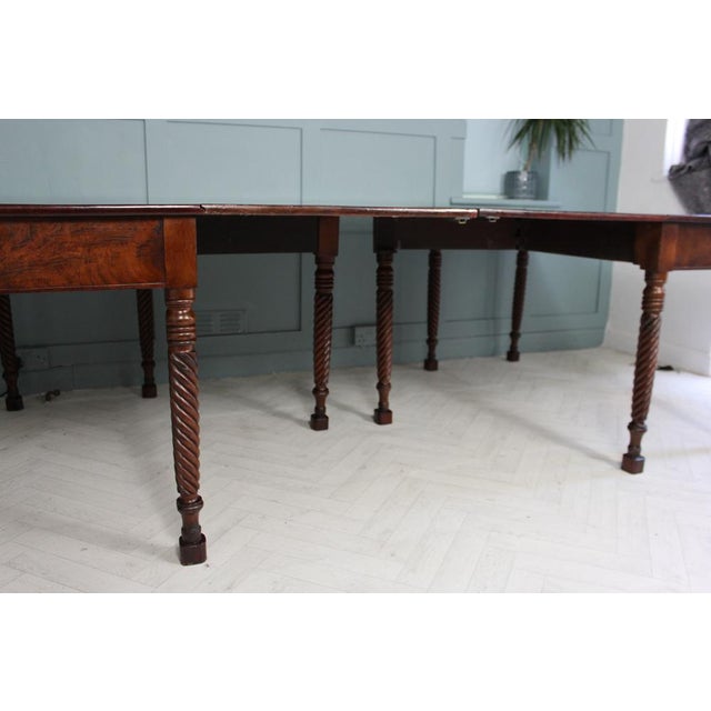 Antique Cuban Mahogany Dining Table For Sale - Image 15 of 18