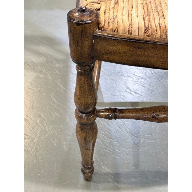Late 20th Century Set of 6 Maitland-Smith Wellington Cottage Dining Chairs For Sale - Image 10 of 12