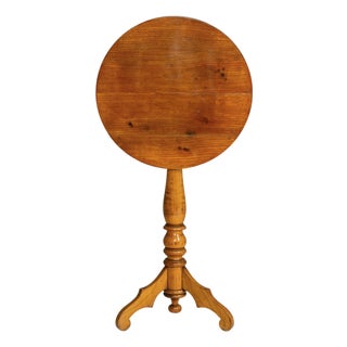 1860s French Tilt Top Table For Sale
