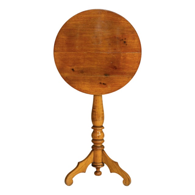 1860s French Tilt Top Table For Sale