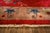 1920s Antique Red Scarlett Floral Haute Modern Knotted Wool Chinese Art Deco Rug For Sale - Image 9 of 9