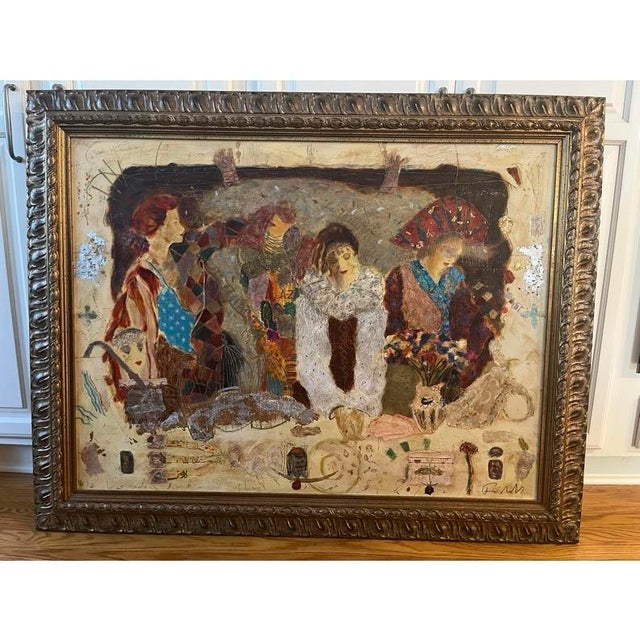 Roy Fairchild “Venetian Memories” Hand-Embellished Limited Edition Serigraph on Canvas Beautiful hand-embellished...