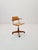Bauhaus Style Swivel Office Armchair in Wood from Stollgiroflex, 1960s For Sale - Image 10 of 11