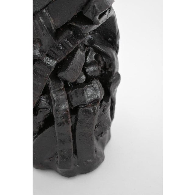 Angkor Black Lamp by Barracuda Interiors For Sale - Image 4 of 5