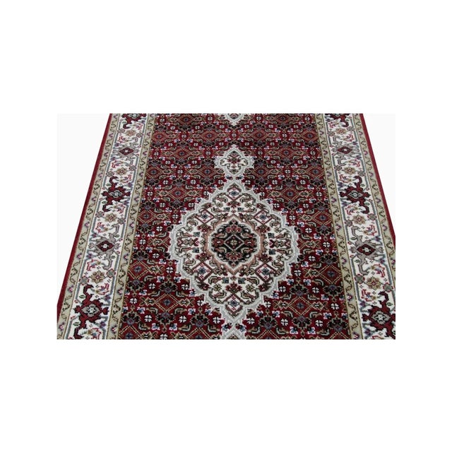 1990s Hand Woven Persian Runner Rug 3x19 For Sale - Image 4 of 11