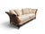 Postmodern Postmodern Flared Arm Tuxedo Sofa in Textured Velvet For Sale - Image 3 of 17