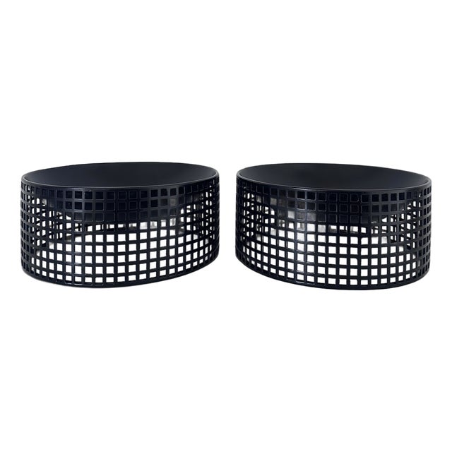 Bowls by Josef Hoffmann for Bieffeplast, 1986, Set of 2 For Sale