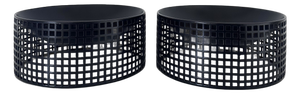 Bowls by Josef Hoffmann for Bieffeplast, 1986, Set of 2