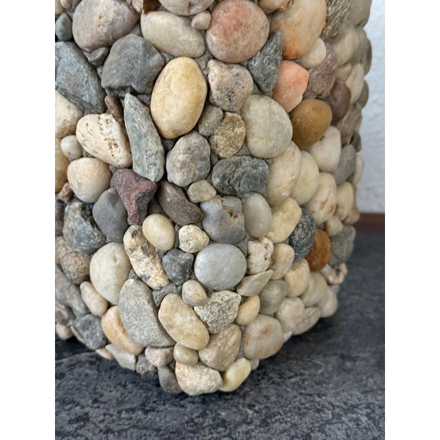 1990s Lovely River Rock Lamps - a Pair For Sale - Image 14 of 18