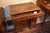 18th Century Walnut Kneehole Dressing Table or Desk For Sale - Image 5 of 12