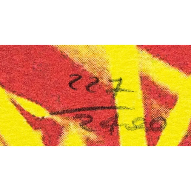 1986 Carnegie Museum of Art After Andy Warhol "Butterfly" Lithograph Portrait signed numbered print, stamp authenticated...