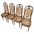 207 Chairs by Michael Thonet for Thonet, 1970s, Set of 4 For Sale - Image 6 of 12