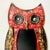 1980s Vintage Boho Chic Italian Tole Owl Wall Chalkboard For Sale - Image 6 of 6