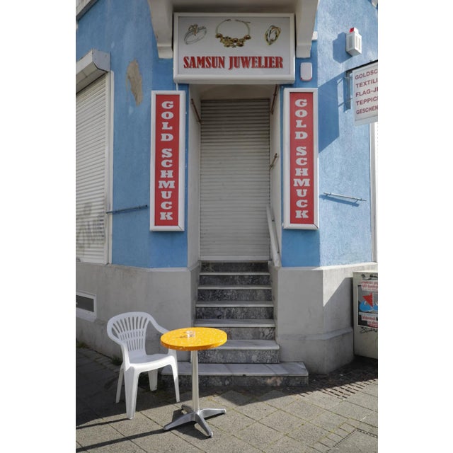 Metal Smoking Table by Clemens Lauer For Sale - Image 7 of 8