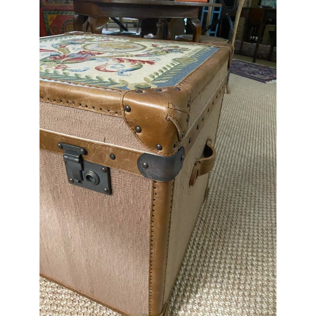 2010s Timothy Oulton Old Grand Library Collection Trunk For Sale - Image 5 of 13