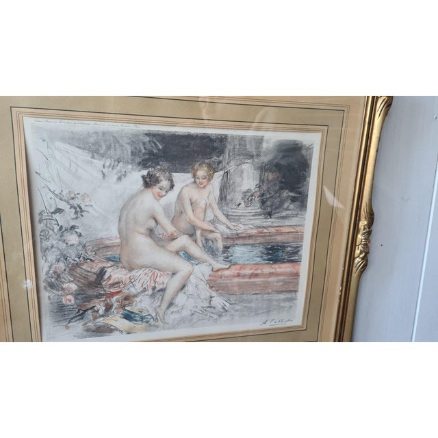 Albert Calbet, 1910, Lithographs, Set of 2 For Sale - Image 4 of 16
