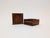 A nice set of 5 teak coasters . These will bring some style and protection to any table.