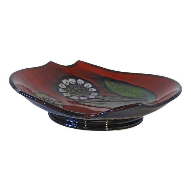 Vercor French Ceramic Plate, 1960s For Sale