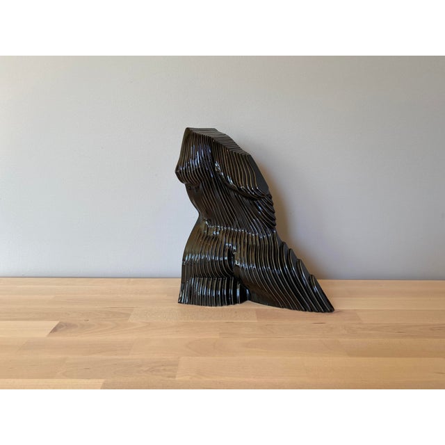 1970s Memphis Style Abstract Nude Porcelain Sculpture For Sale - Image 9 of 13